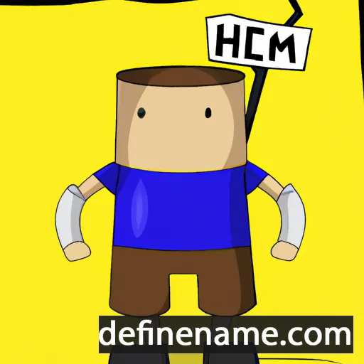 cartoon of the name Hem