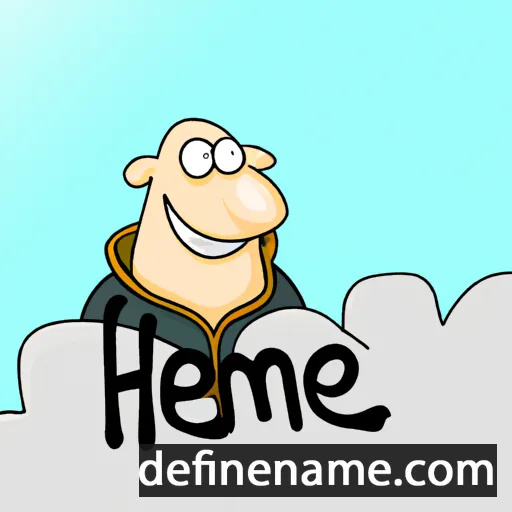 cartoon of the name Hemel