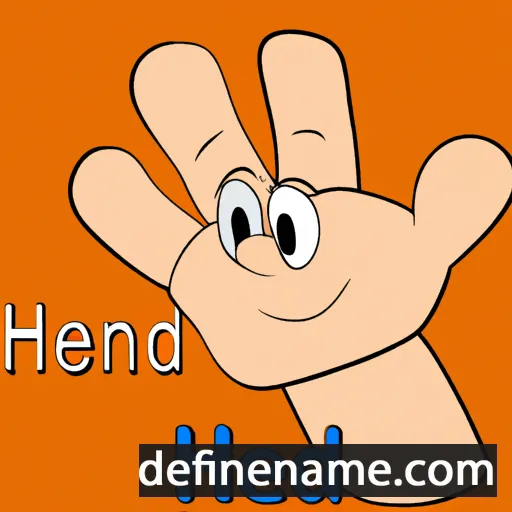 Hend cartoon