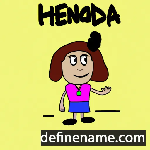 Hendá cartoon