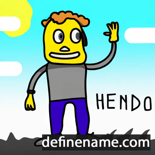 Henddo cartoon