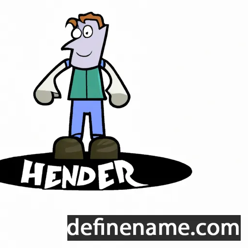 Hender cartoon