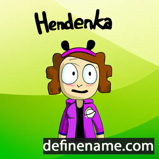 Hendrikka cartoon