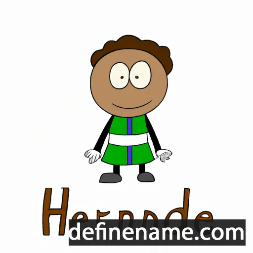 Hendrine cartoon