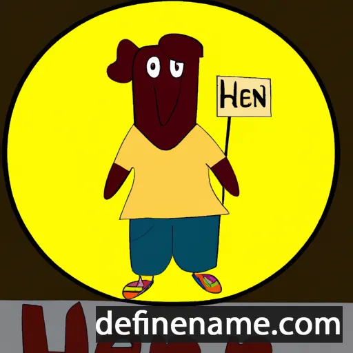 Heni cartoon