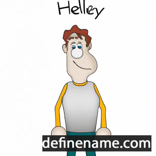 cartoon of the name Henley