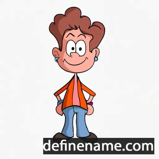 cartoon of the name Henri