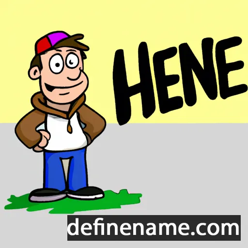 Henrie cartoon