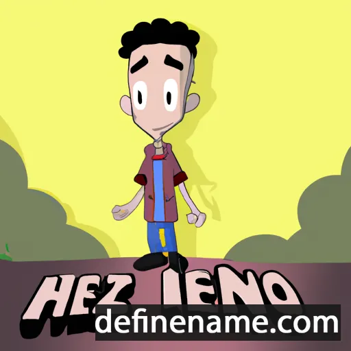 Henzo cartoon