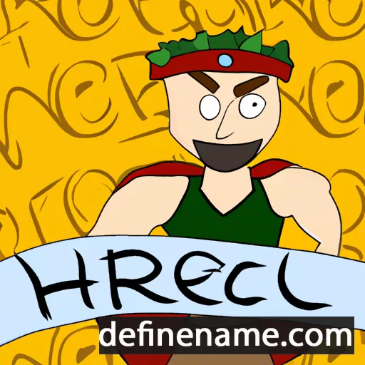 cartoon of the name Hercle