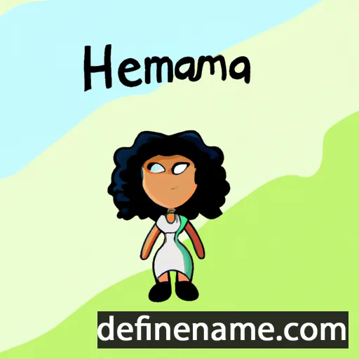 cartoon of the name Heremaia