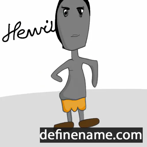 Herewini cartoon