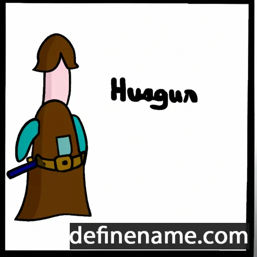 cartoon of the name Hergunn