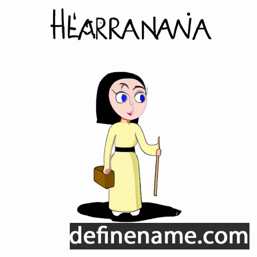 Herihajaina cartoon