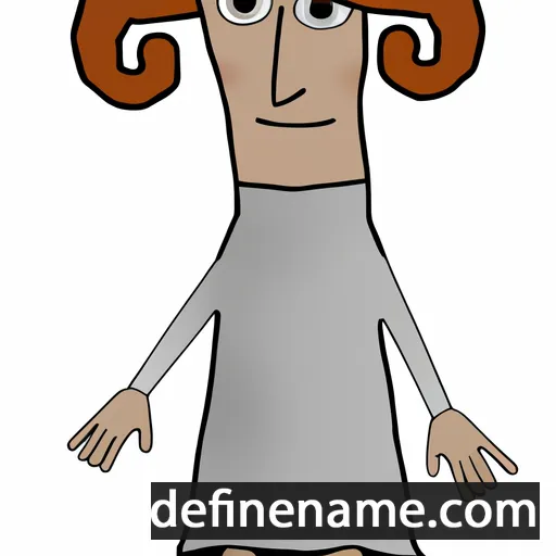 cartoon of the name Hermaios