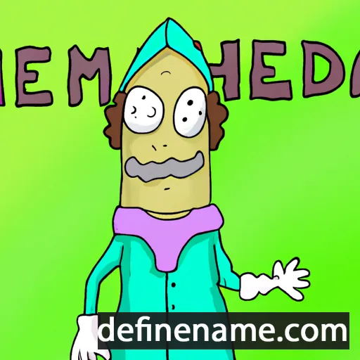 cartoon of the name Herménégild