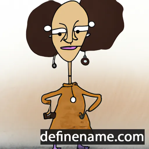 cartoon of the name Hermenegilda