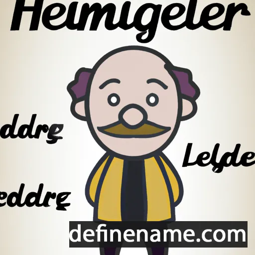 cartoon of the name Hermenegilde