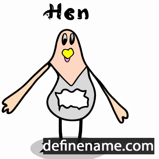 H'hen cartoon