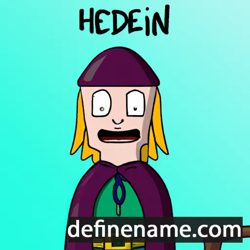 Héðinn cartoon