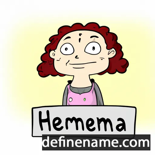 Hermenia cartoon