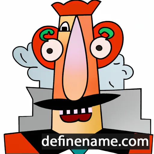 cartoon of the name Hermesander