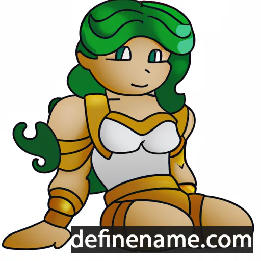 cartoon of the name Hermesinda