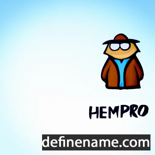 cartoon of the name Hermito