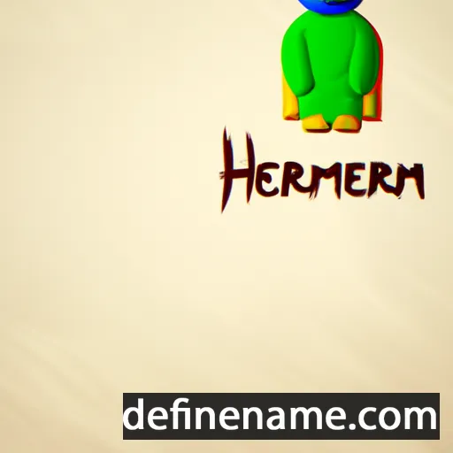 cartoon of the name Hermòtim