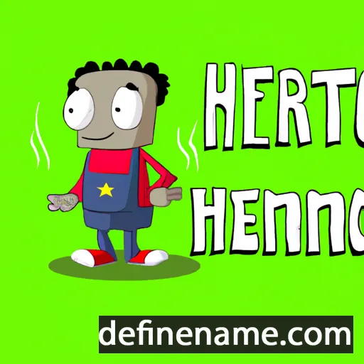 cartoon of the name Hermotimo