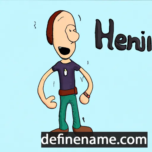 cartoon of the name Hernâni