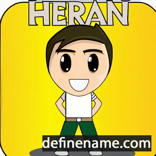 Hernani cartoon