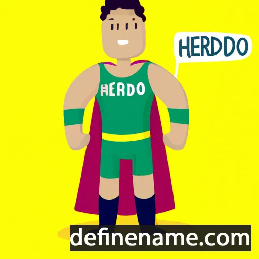 cartoon of the name Herodião