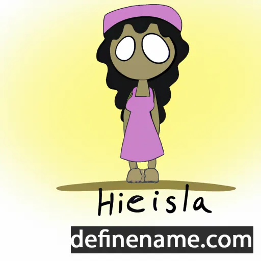 cartoon of the name Hersilija