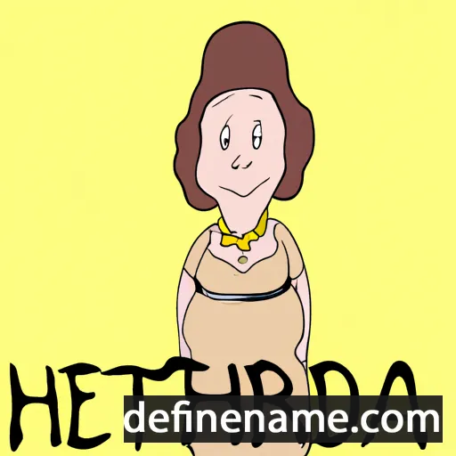 Hertruda cartoon