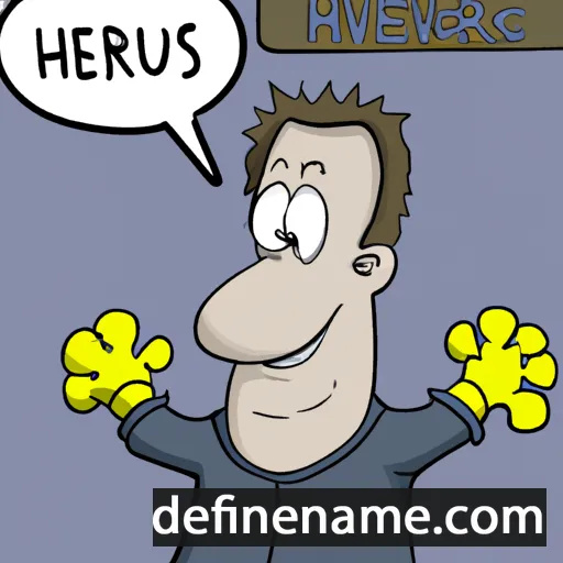 Herveus cartoon