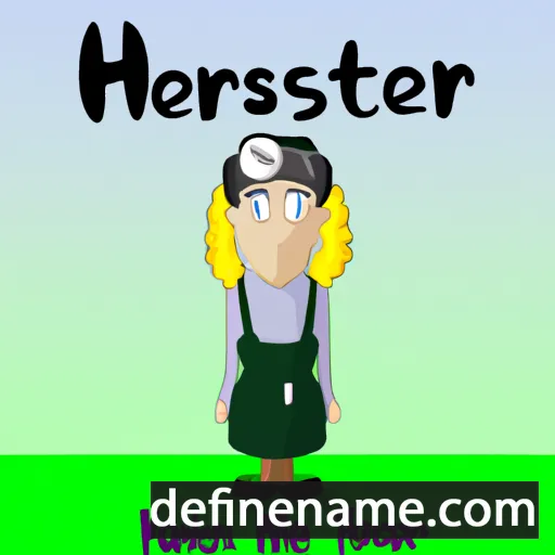 Hesther cartoon