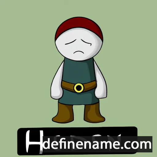 Heðinn cartoon