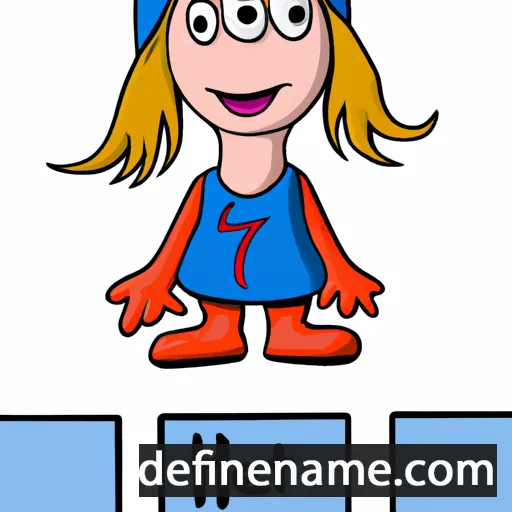 cartoon of the name Hetti