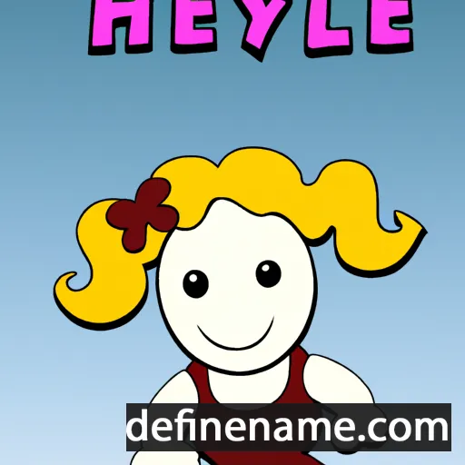 Heyltje cartoon