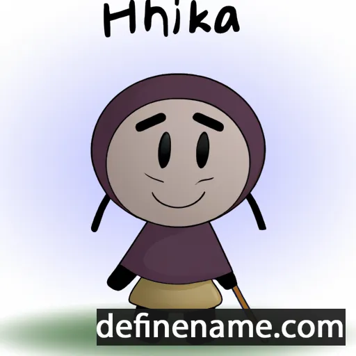 cartoon of the name Hïlïwbikä