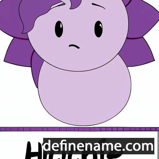 cartoon of the name Hiacinthe