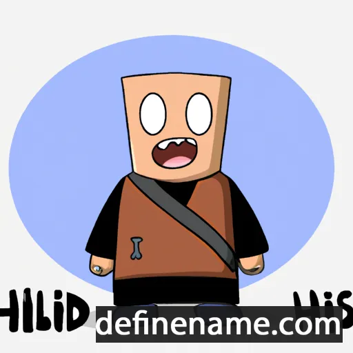 cartoon of the name Hialmdís