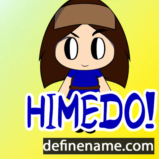 cartoon of the name Hidemi