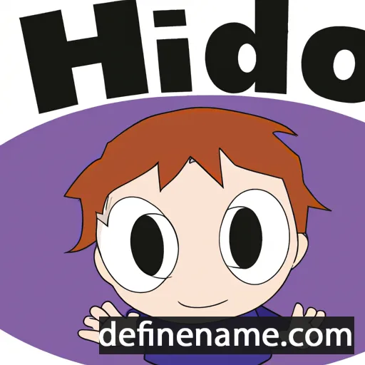 Hideno cartoon