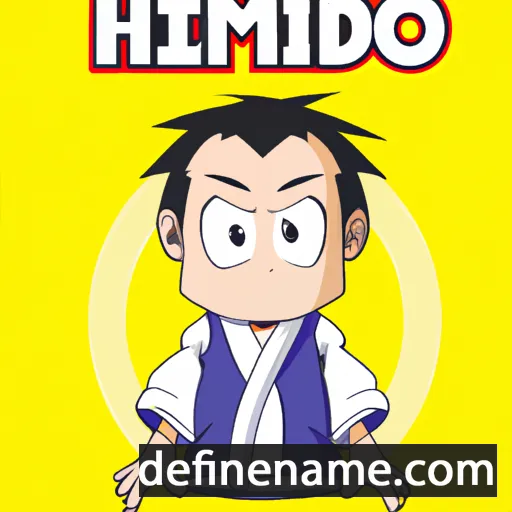 cartoon of the name Hidetomo