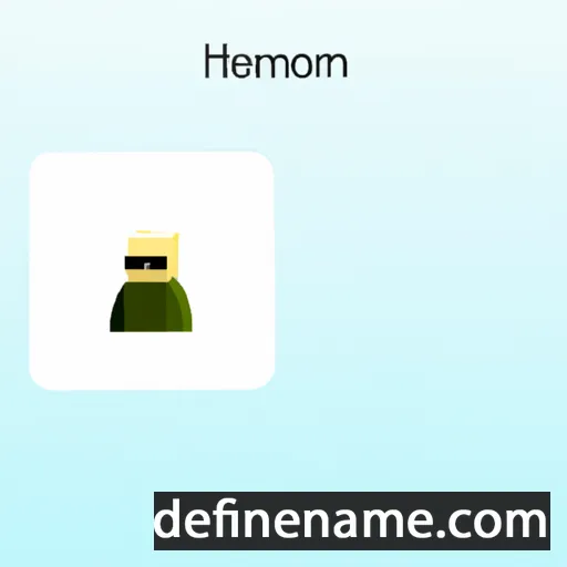 cartoon of the name Hieronimu