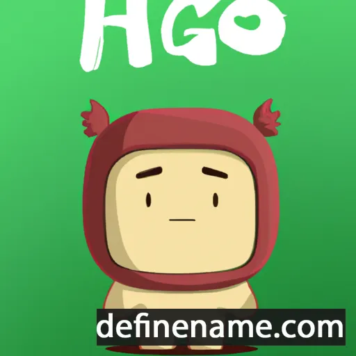 cartoon of the name Higo