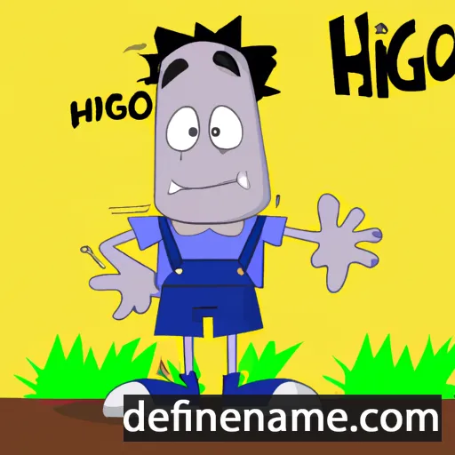 cartoon of the name Higor