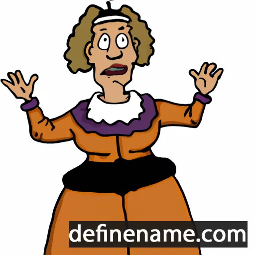 cartoon of the name Hildeprand